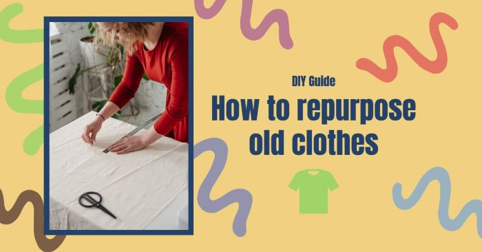 Fun & simple DIY with old clothes