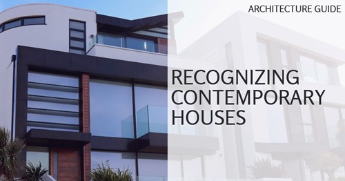 Recognizing contemporary houses