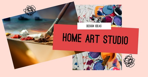 How to create an art studio at home