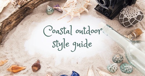 How to use coastal outdoor decor at home