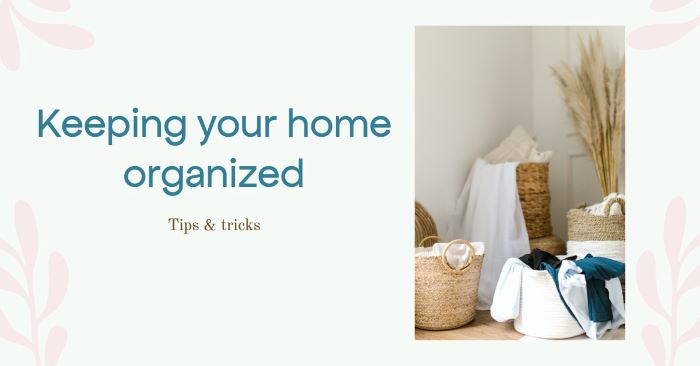 Baskets with clothes