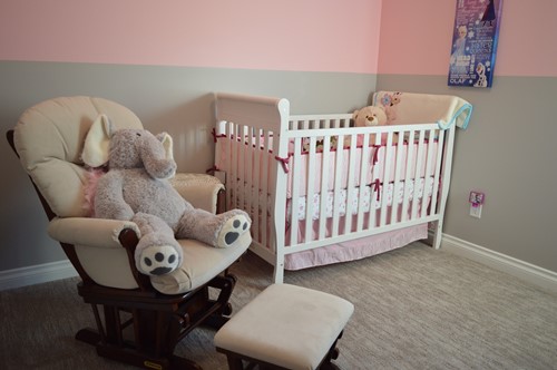 How to turn a home office into a baby nursery