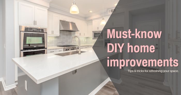 DIY home improvement tips & tricks 