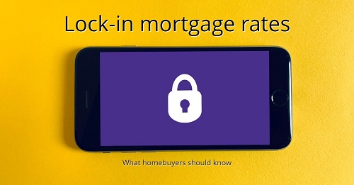 What is a lock-in mortgage rate?