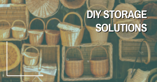 DIY Storage ideas to organize your home
