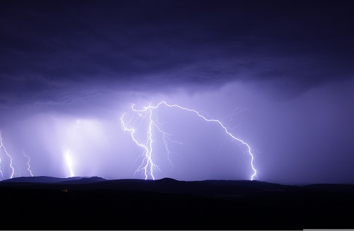 Photo of lightning