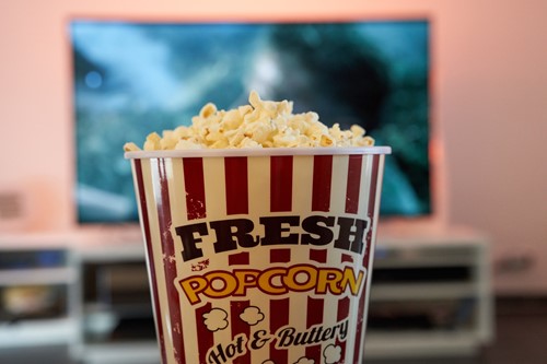 DIY Concession/Popcorn Machine Stand  Movie room decor, Theater room  decor, Home theater rooms