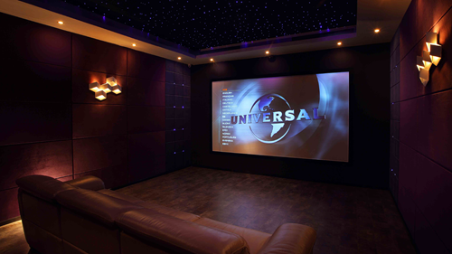 Designing a modern home theater