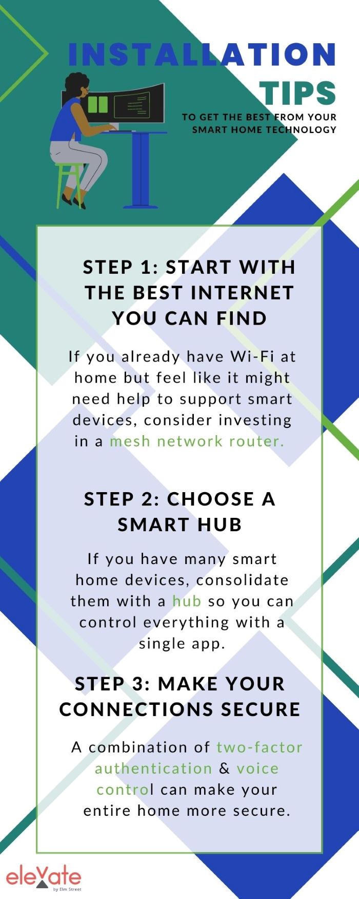 3 Tips to help you install smart home devices infographic