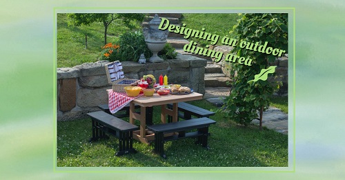 Designing an outdoor dining area: Tips & tricks