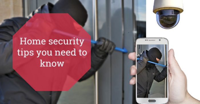 Must know home security safety tips