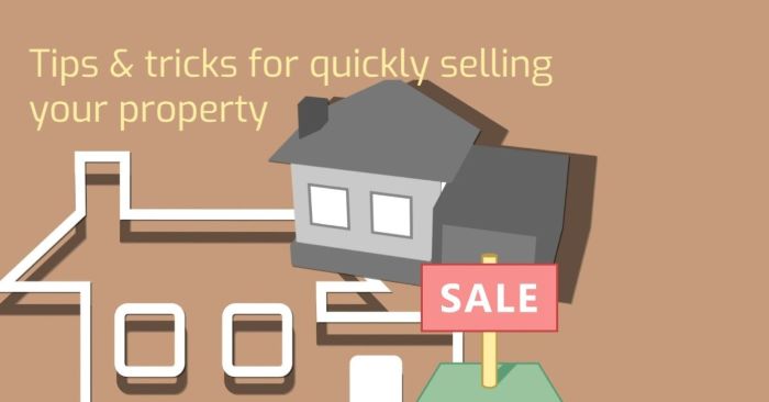 Graphic of a house with a sale sign