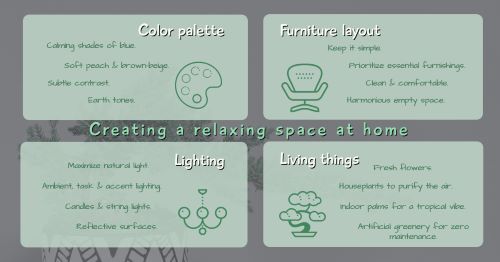 Green and gray infographic