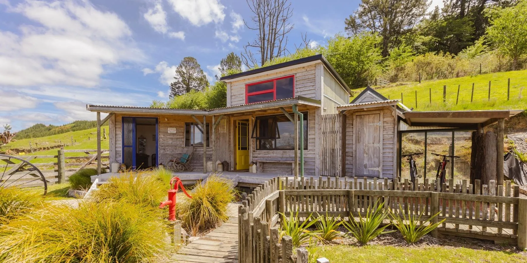 All About Bikes Rotorua unique glamping accommodation