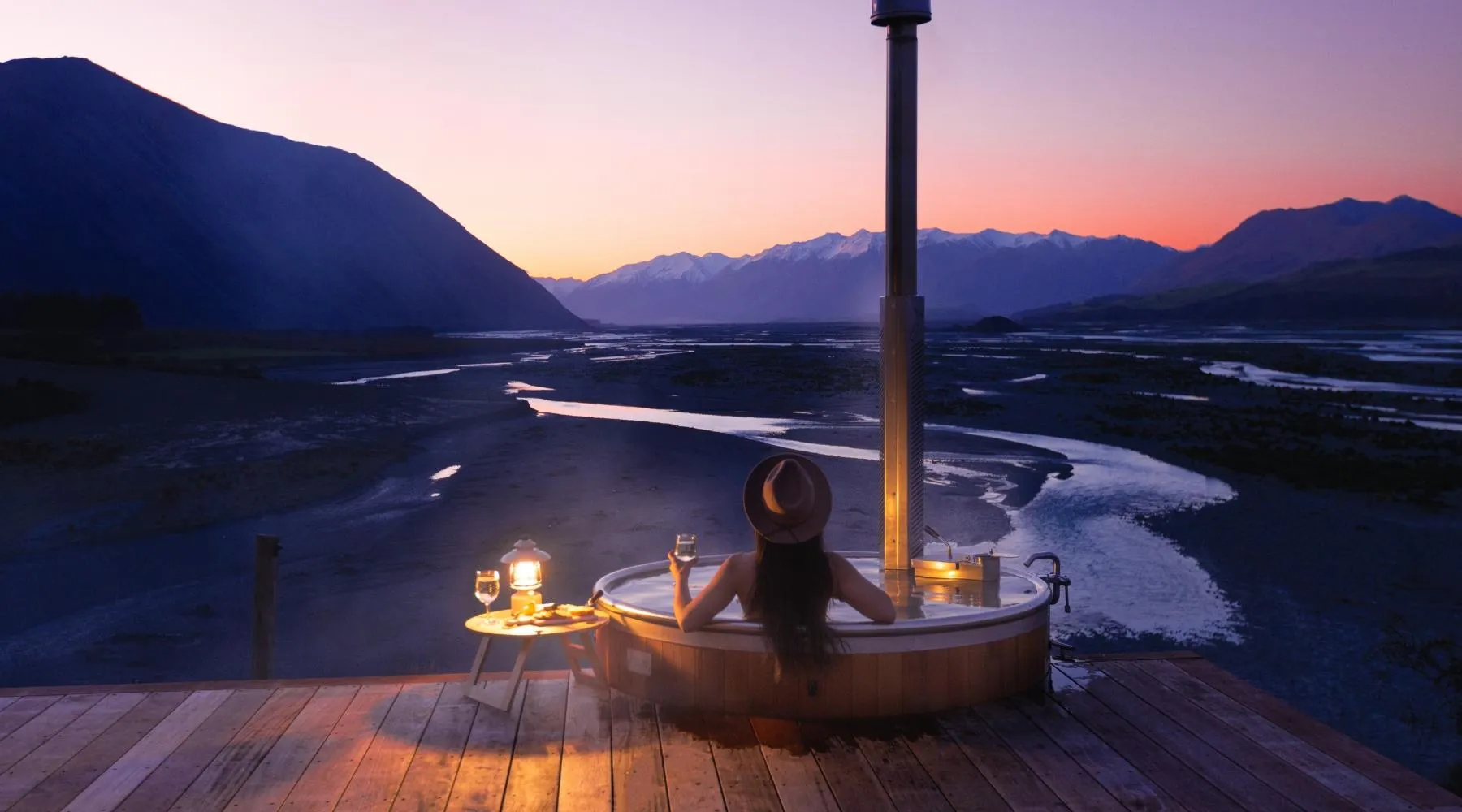 Braided Point Hot Tub