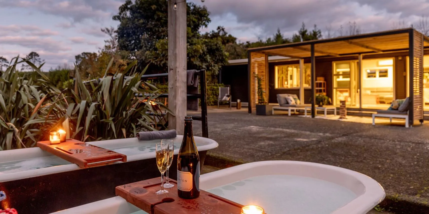 The Cowshed Waihi Waikato family glamping
