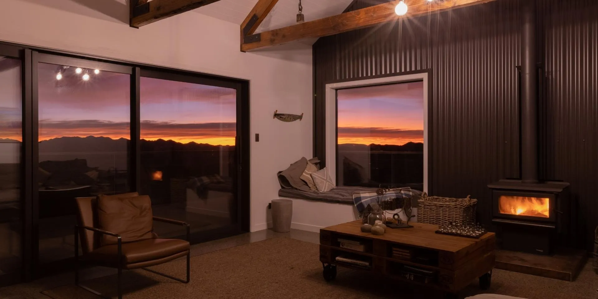 Foxdown Hut North Canterbury winter glamping