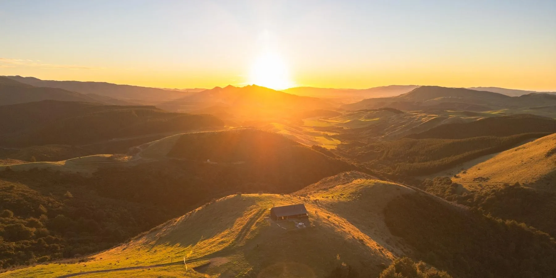 Hill Block Hut Waipara Canterbury farm stay South Island