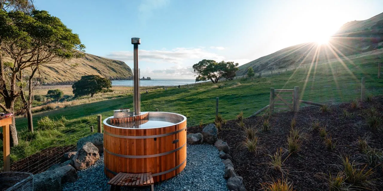 Lavericks Bay Beach Cabin Banks Peninsula Canterbury glamping