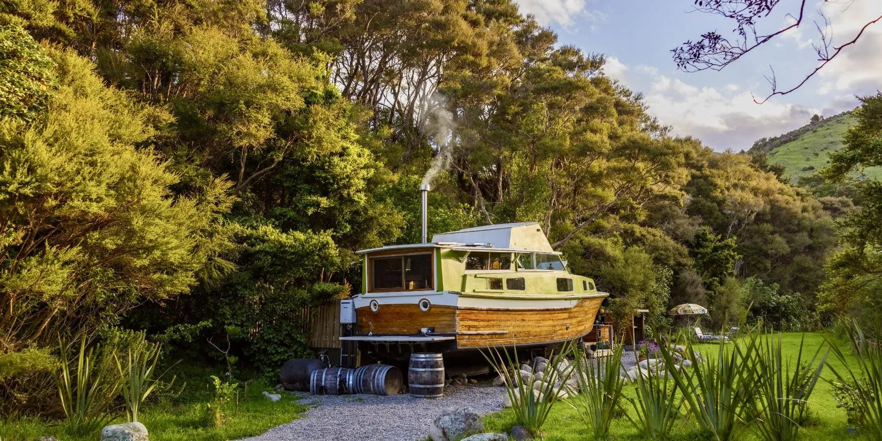 The Love Boat Carterton Wairarapa glamping