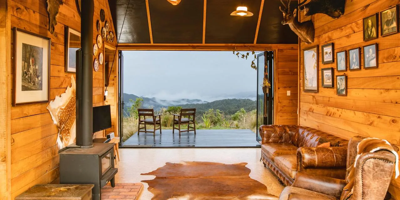 Ringa Kaha Cabin Raurimu Manawatu family school holiday stay Wellington
