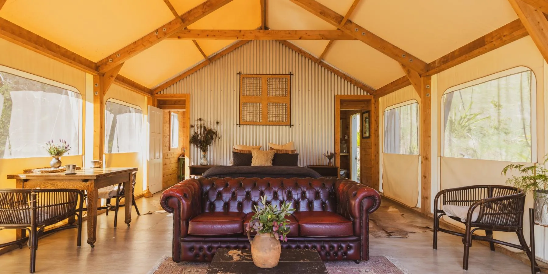 Rivers Edge Te Awa Tent Martinborough Wairarapa glamping