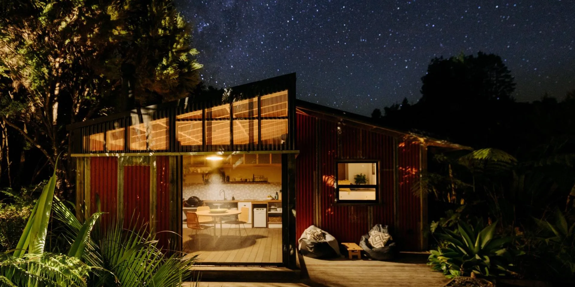 Serenity Hideaway Tairua Coromandel bush glamping outdoor bath