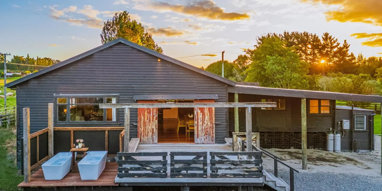 The Shearers Shed Masterton Wairarapa family school holiday stay Wellington