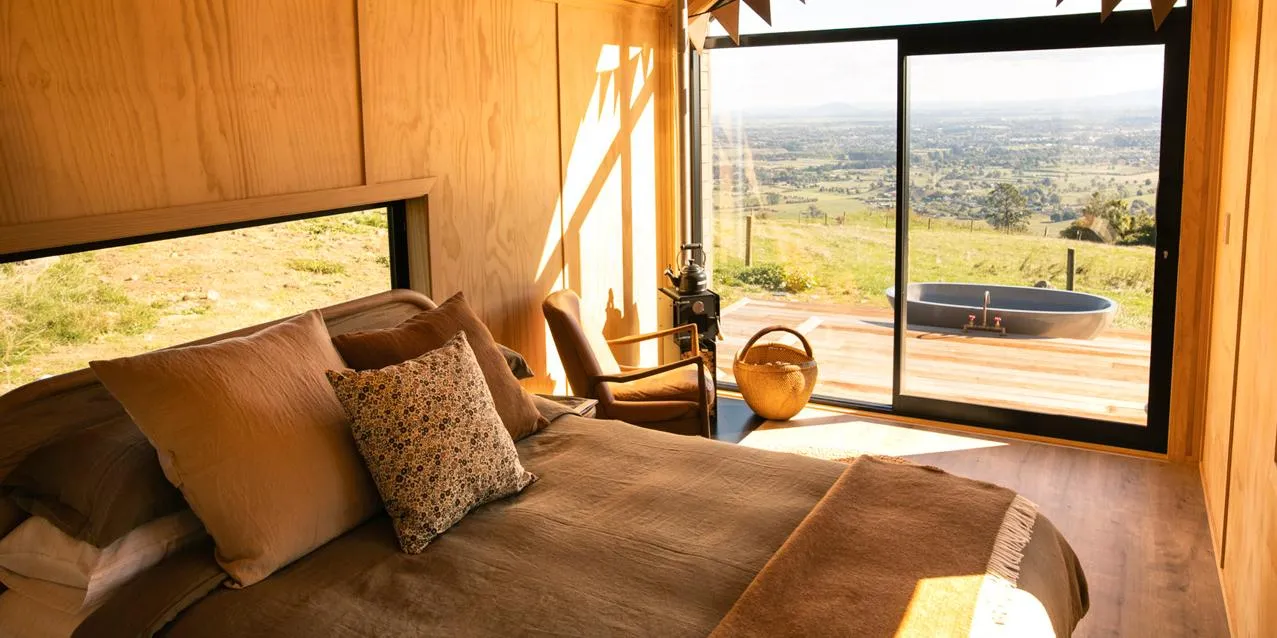 Te Whare Taruna Cambridge Waikato cosy tiny house cabin