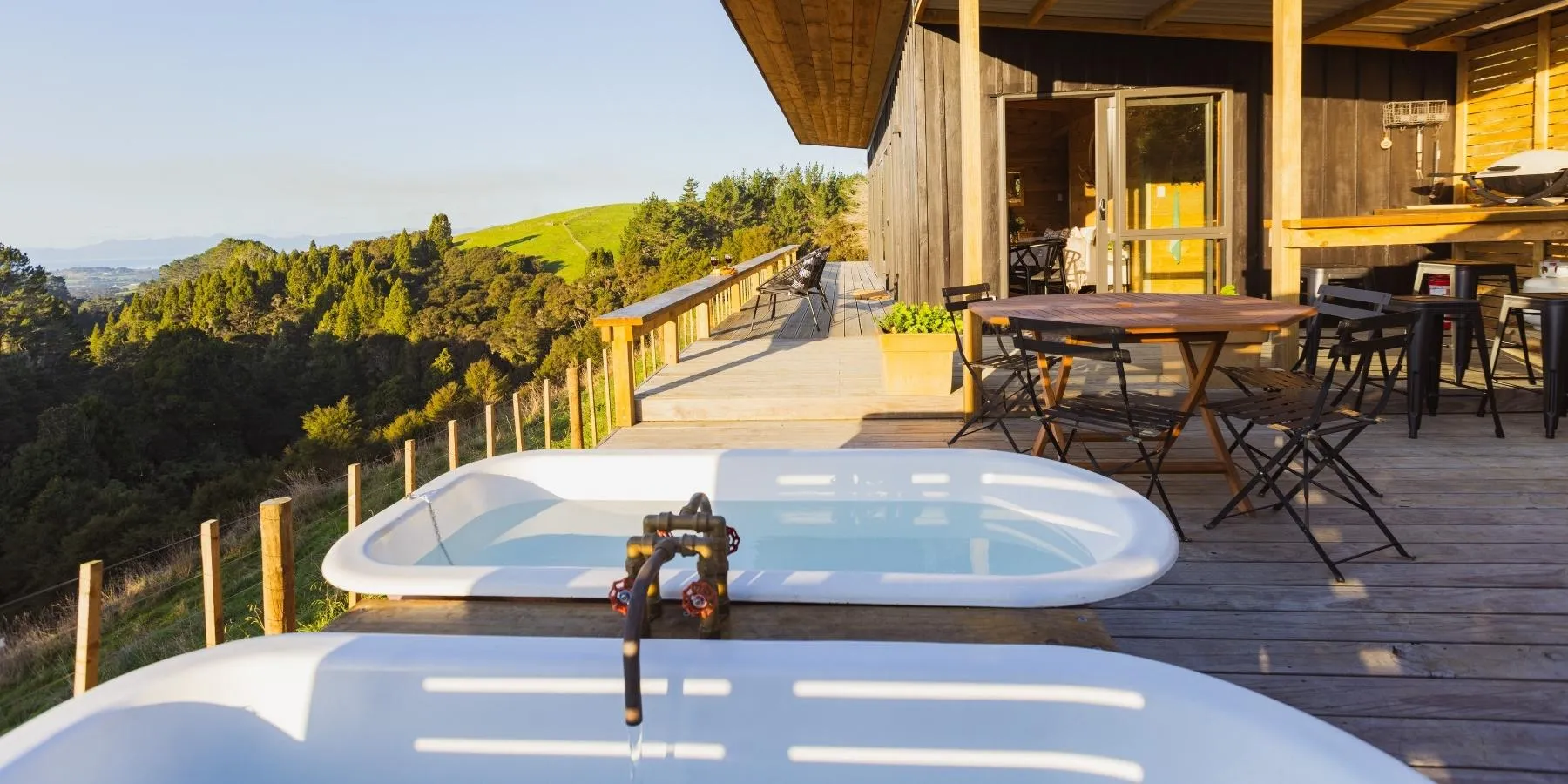 Tether's End Cabin Waikato family school holiday stay Auckland
