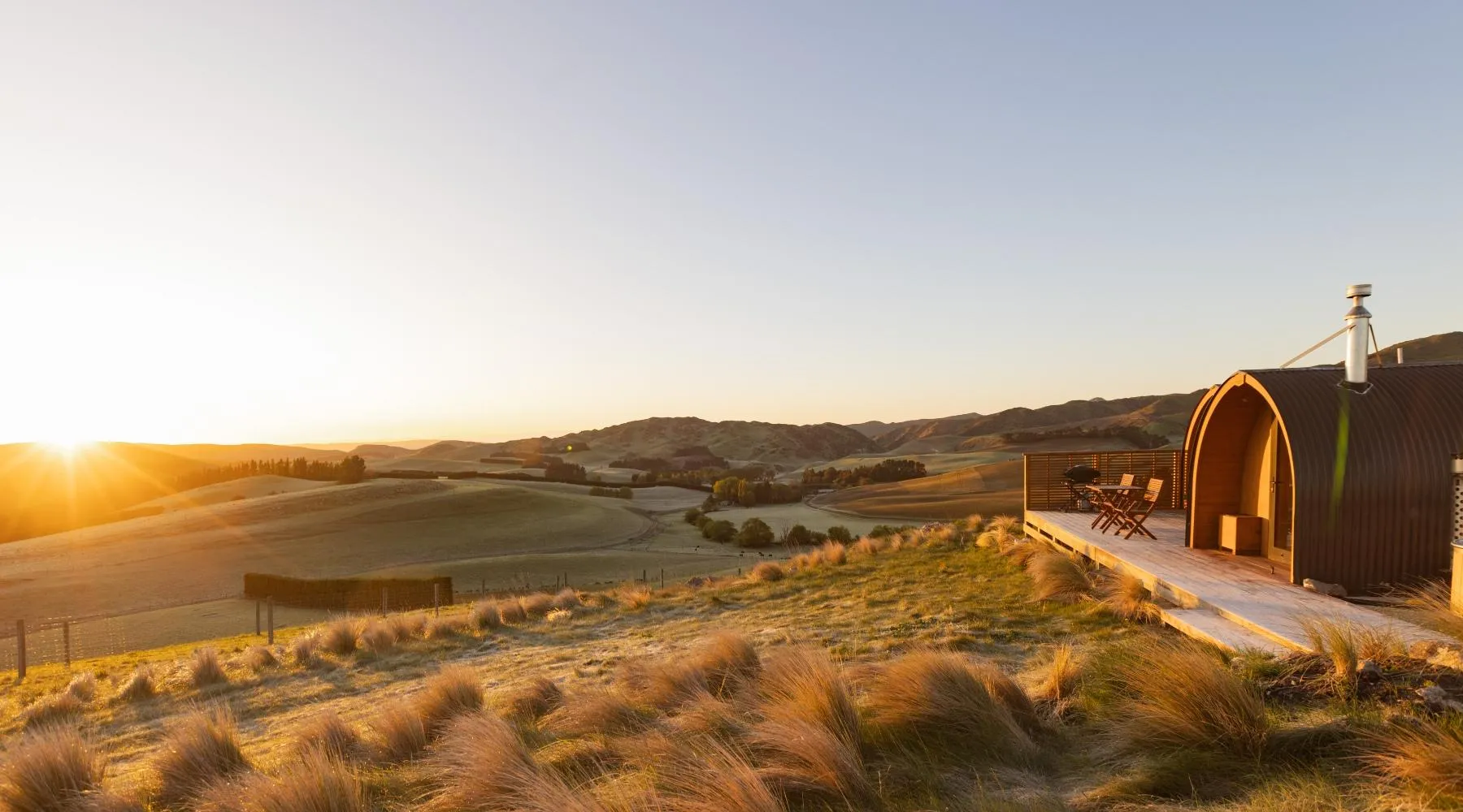Tussock Ridge Pyramid Valley Canterbury farm stay South Island
