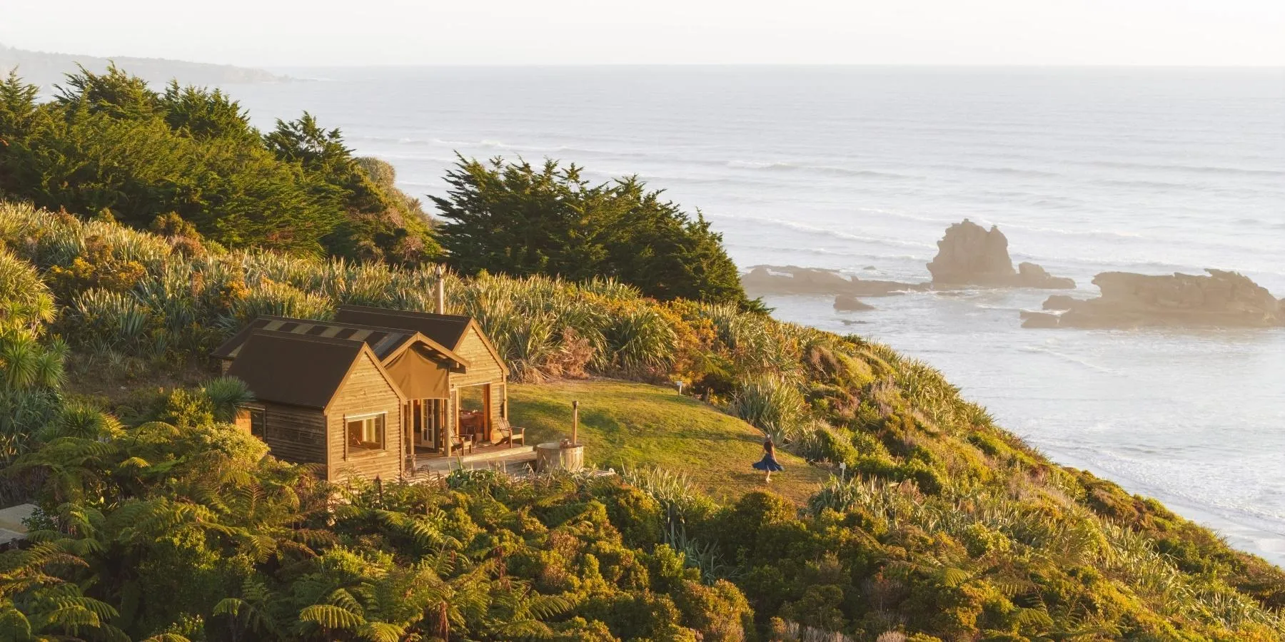 Woodpecker Hut Punakaiki West Coast glamping