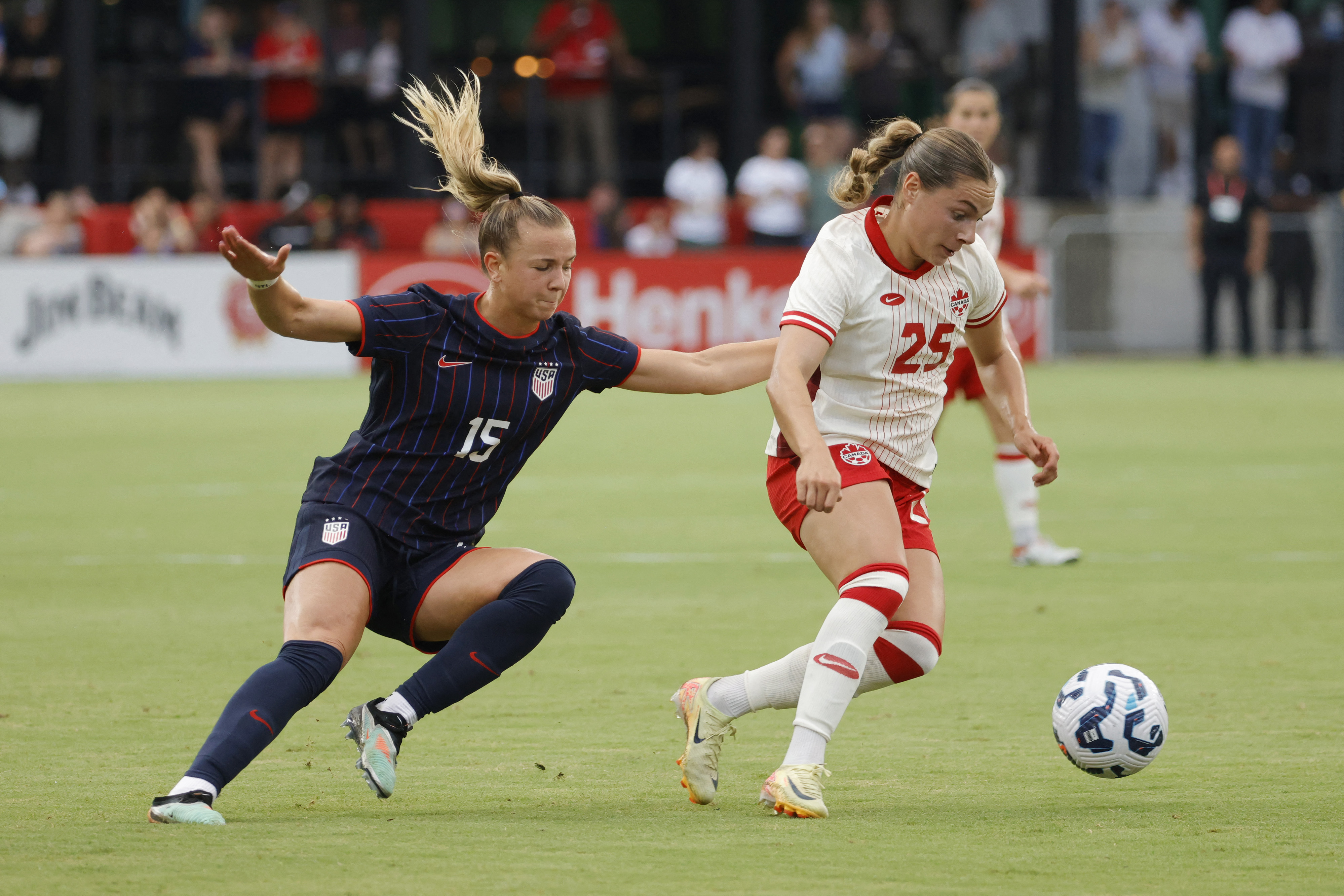 Soccer: International Womens Friendly-Canada at USA