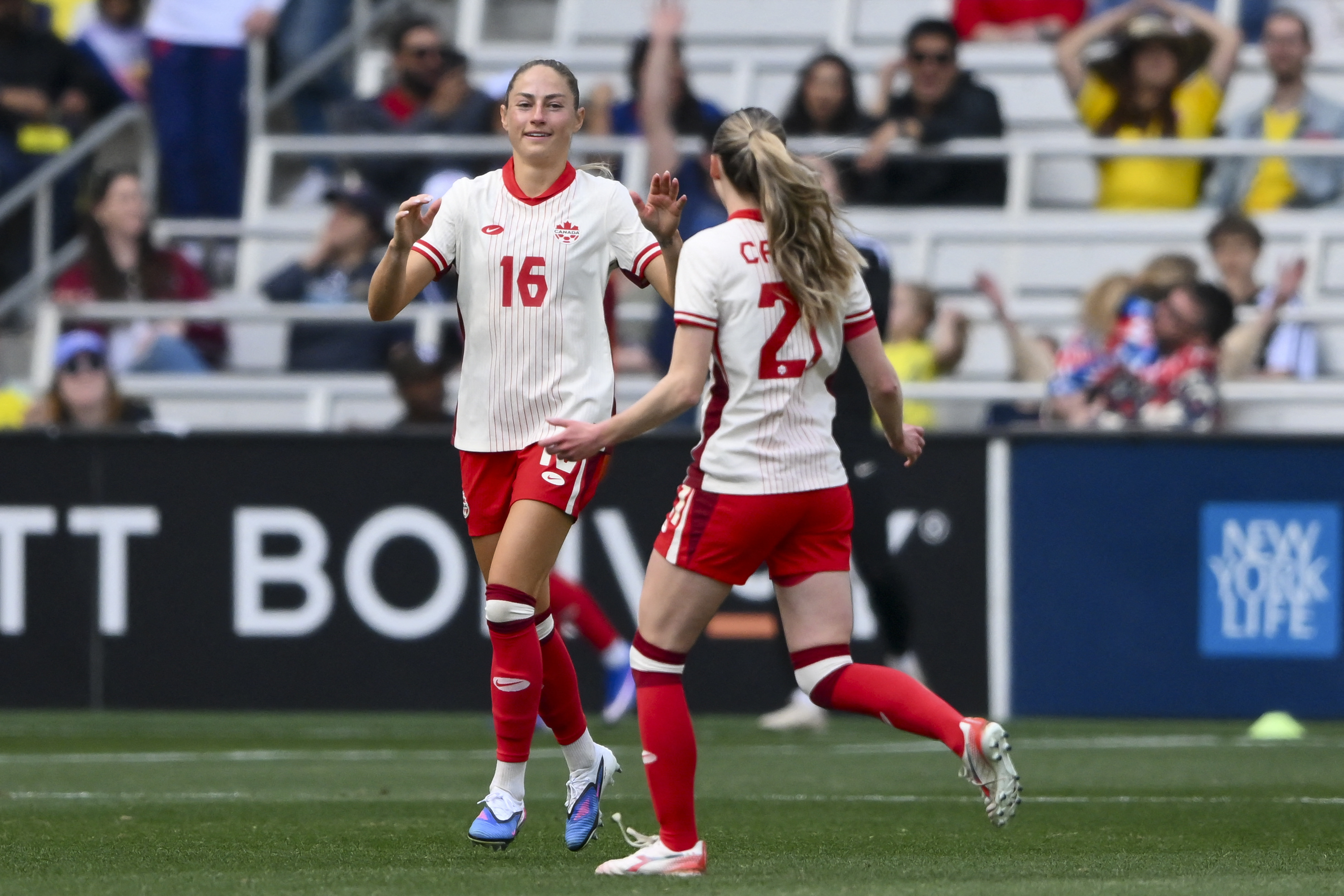 Soccer: SheBelieves Cup-Colombia at Canada