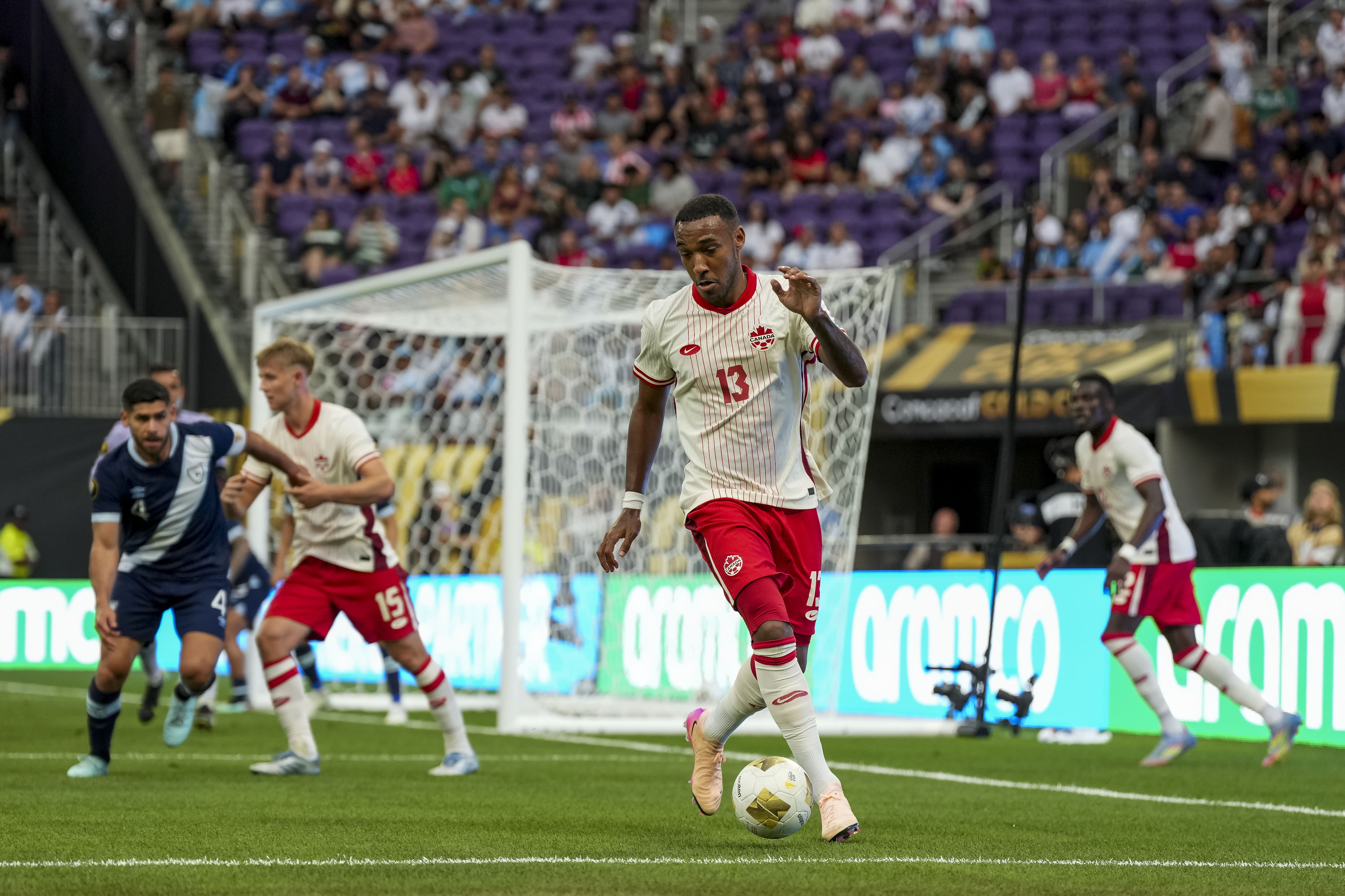 Soccer: Concacaf Gold Cup-Quarterfinal-Guatemala at Canada