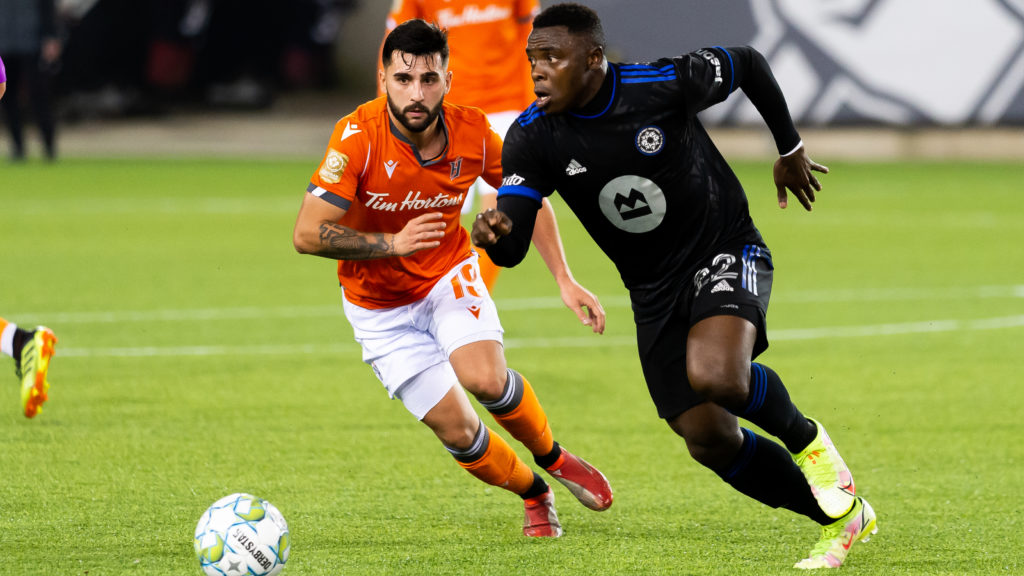 2021 Canadian Championship Semi Finals Hamilton Forge FC vs FC Montreal