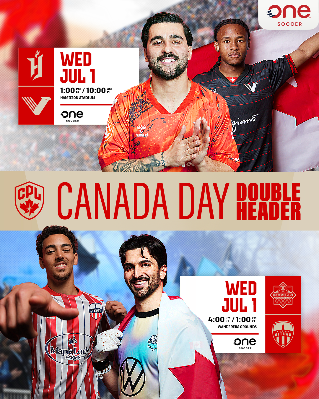 Canada Day Double Header