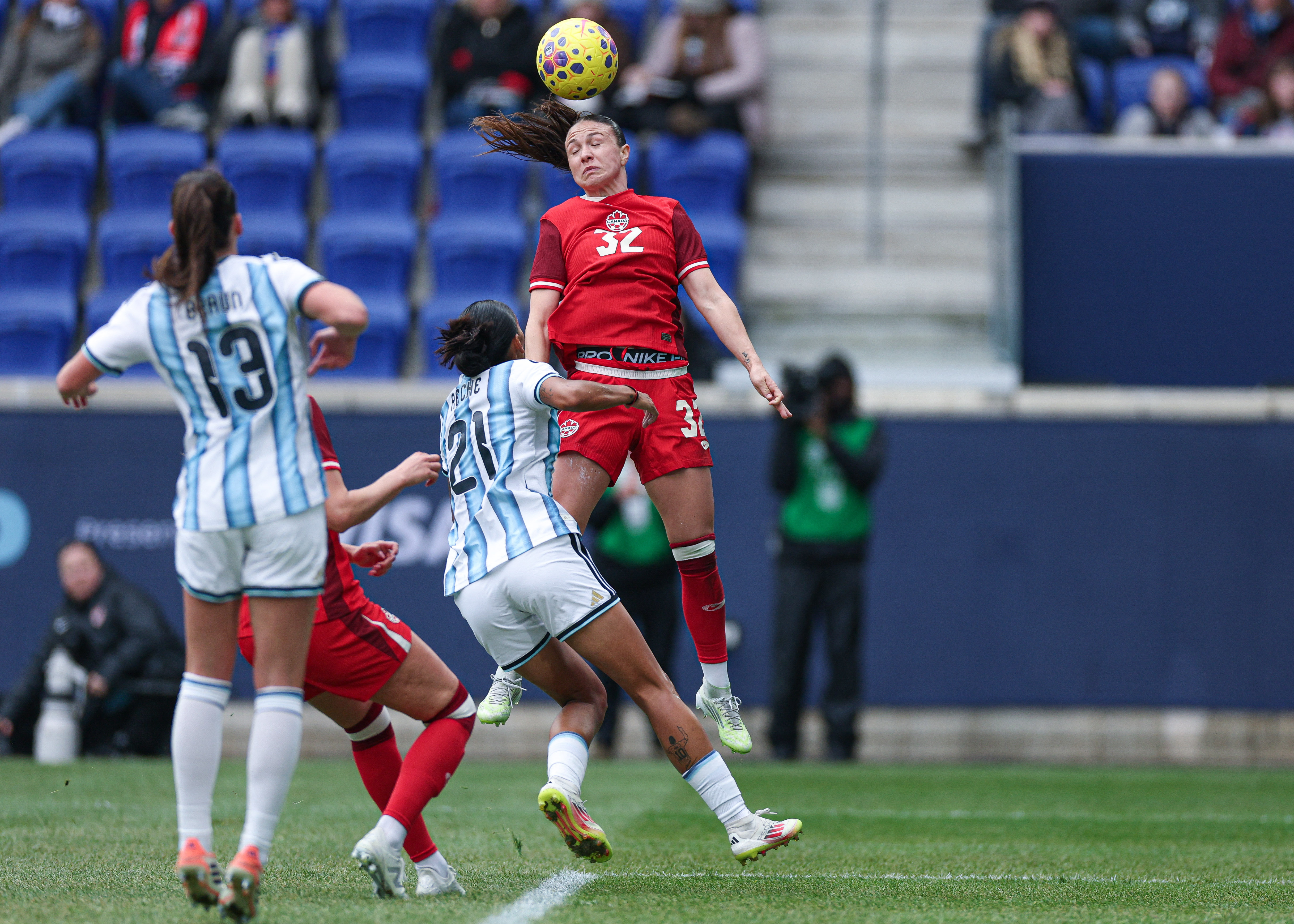 Soccer: SheBelieves Cup-Argentina at Canada