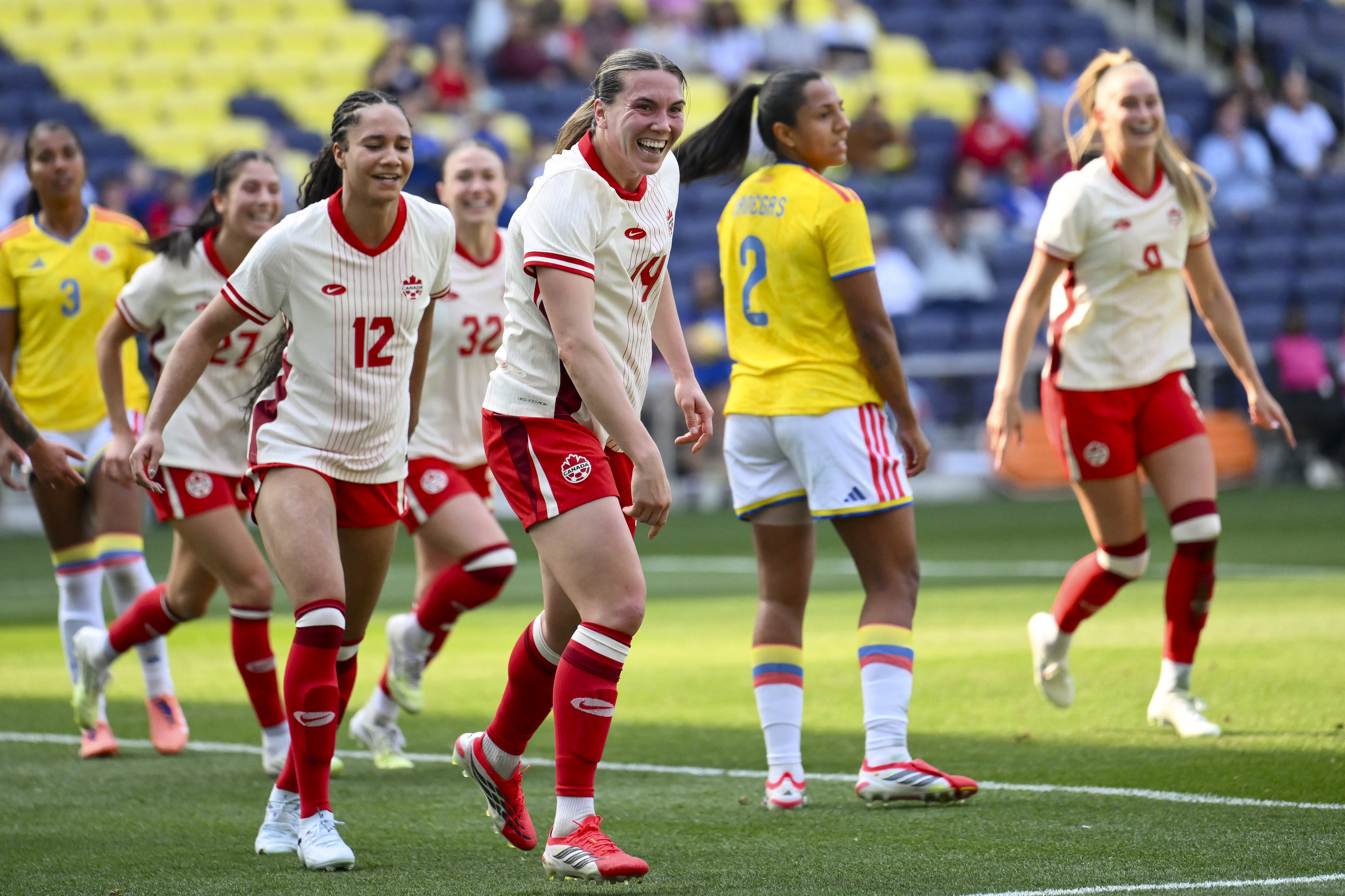 Soccer: SheBelieves Cup-Colombia at Canada