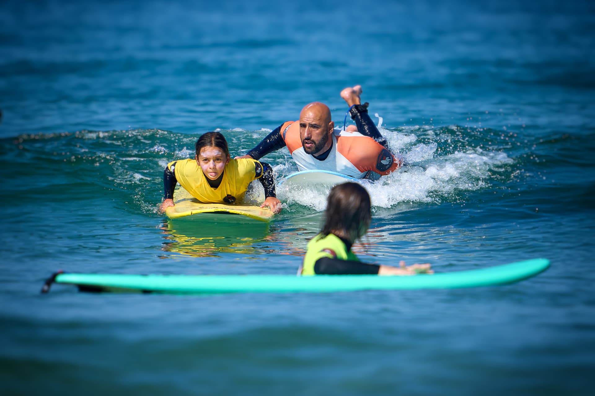 surfing near Lisbon 