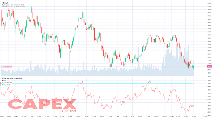 tesla growth stock