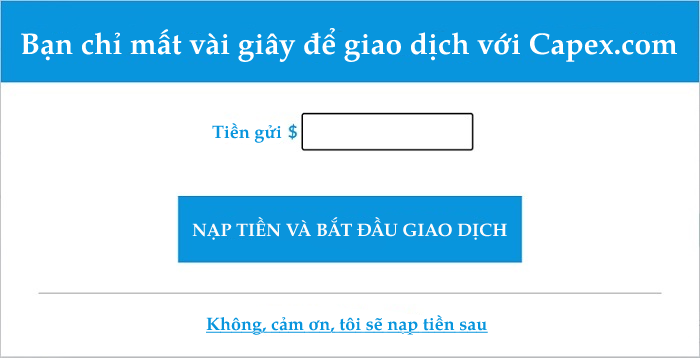 Nạp tiền vào tài khoản giao dịch cổ phiếu Moderna