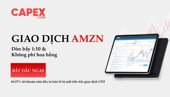 Giao dịch cổ phiếu Amazon với Capex