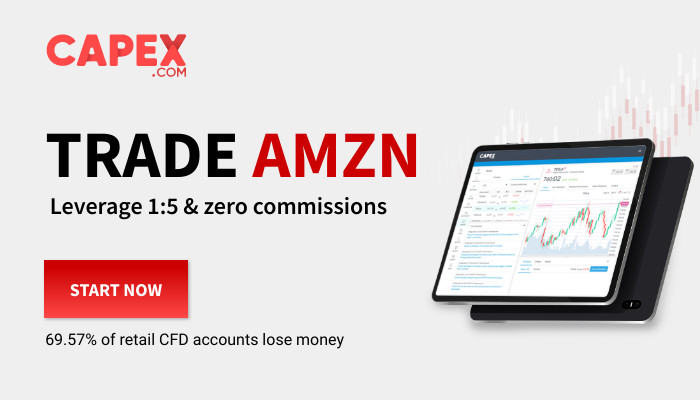 Trading con acciones de Amazon en CAPEX.com