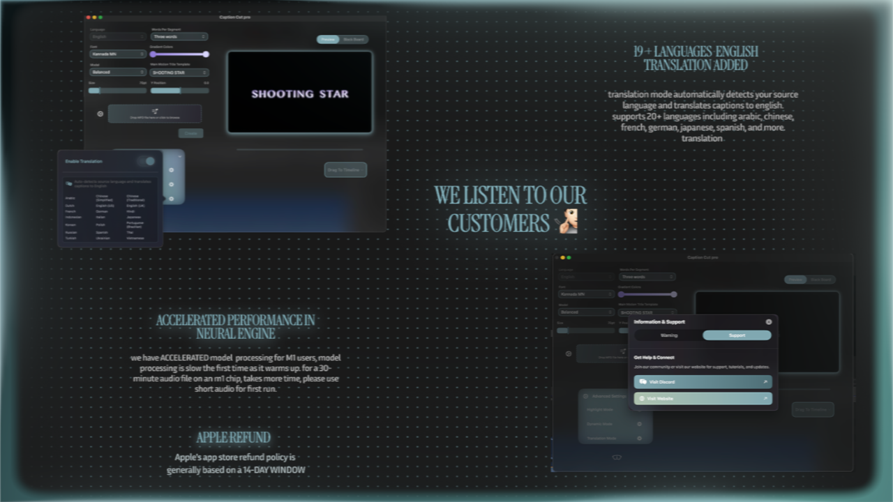 Dynamic Typography Features