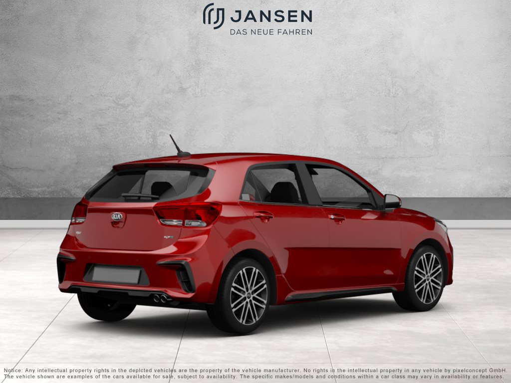 KIA Rio GT-Line+AHK+GLASDACH+NAVI — Miniatur 2
