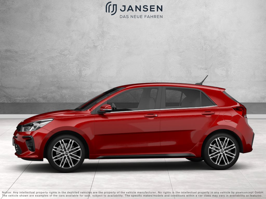 KIA Rio GT-Line+AHK+GLASDACH+NAVI — Miniatur 3