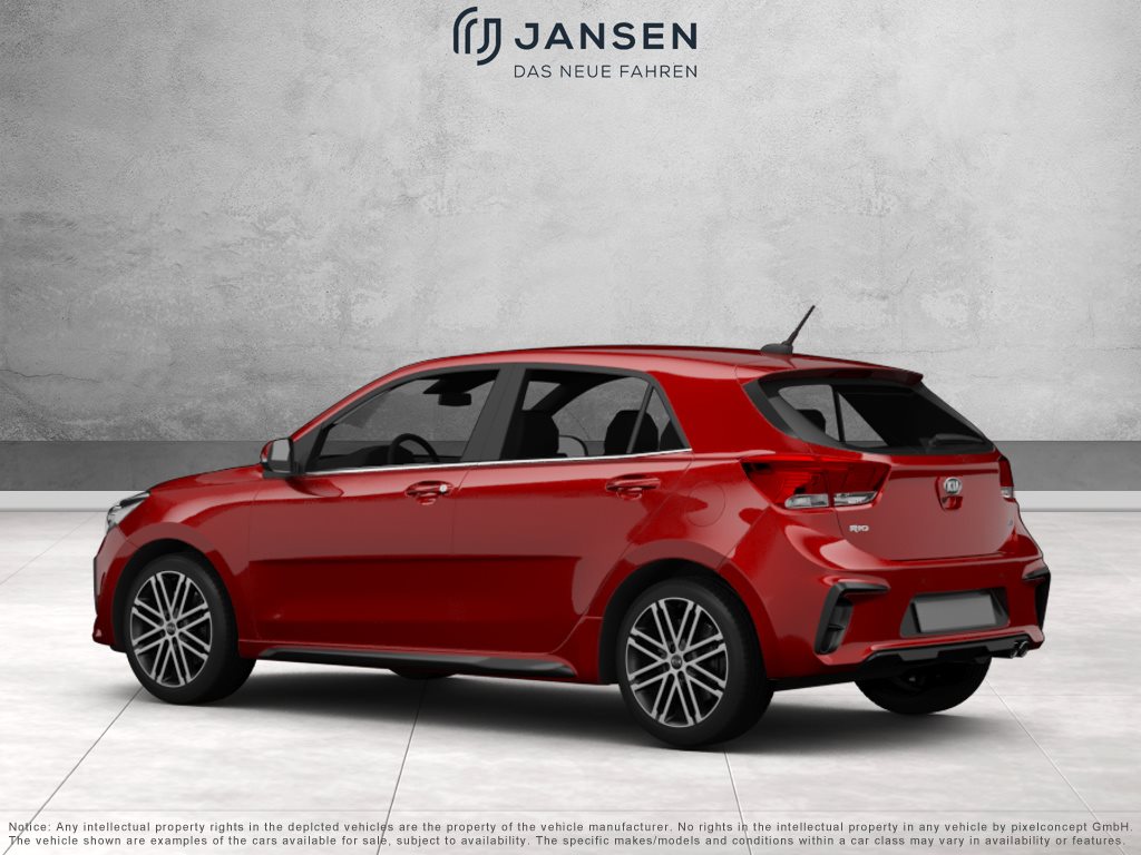 KIA Rio GT-Line+AHK+GLASDACH+NAVI — Miniatur 4