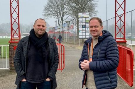 Rudmer Heerema (l) met lijsttrekker Gerbert Navis