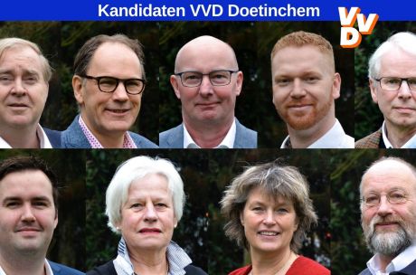 VVD Doetinchem Kandidaten GR2022